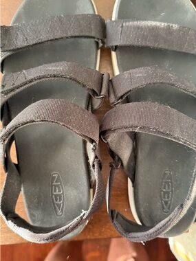 Keen Black Double-Strap Outdoor Sandals